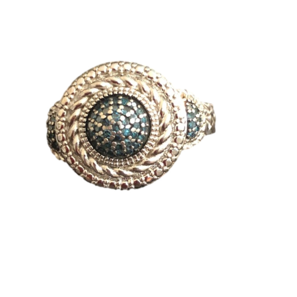 Sterling Silver Three Stones